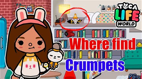 where to find crumpets in toca world for free|toca boca hard crumpet secrets.